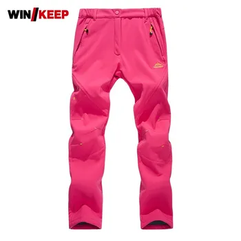 Brand Outdoor Trekking Cycling Women Pants Winter Plus Velvet Thick Skiing Woman Pant Stretch Equestrian Trousers Female M-4XL Brand Outdoor Trekking Cycling Women Pants Winter Plus Velvet Thick Skiing Woman Pant Stretch Equestrian Trousers Female M-4XL