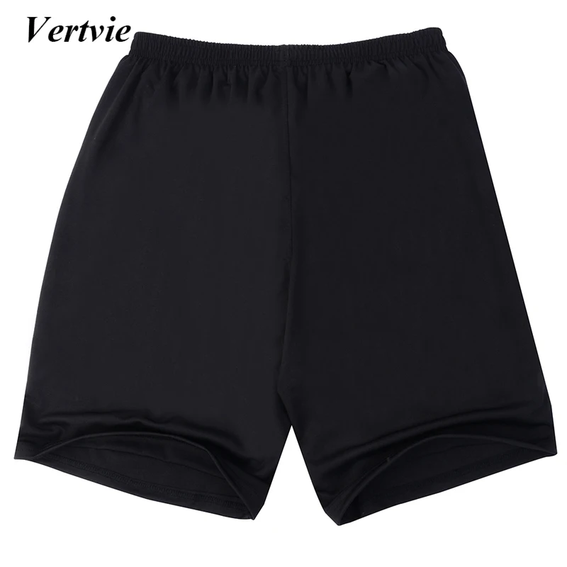 Buy Vertvie Men's Breathable Shorts Solid Black Swim