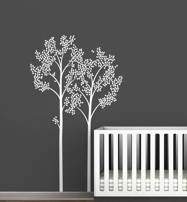 Us 29 59 26 Off Monochromatic Two Trees Wall Decals Modern Kids Baby Room Nursery Decor Vinyl Stickers Home Decal Art Mural A214 In Us 29 59 26 Off Monochromatic Two Trees Wall Decals Modern Kids Baby Room Nursery Decor Vinyl Stickers Home Decal Art Mural A214 In