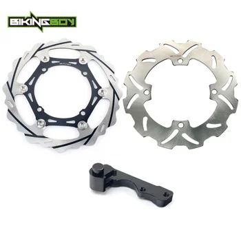 

BIKINGBOY RMZ 250 07-17 RM-Z 450 05-17 16 15 14 13 09 RMX 450 10 11 12 Oversize 270MM Front Rear Brake Disc Disk Bracket Adaptor