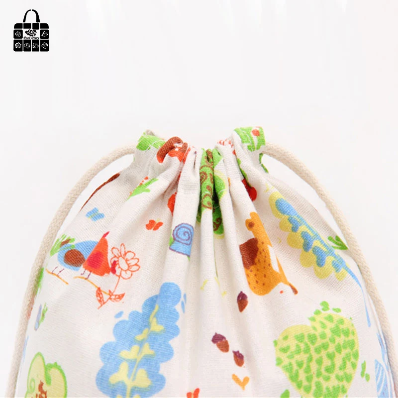1x Cute squirrel 100% cotton bag Travel Accessories Clothes underwear shoes toy Storage Pouch Luggage Packing Organizers bag 1x Cute squirrel 100% cotton bag Travel Accessories Clothes underwear shoes toy Storage Pouch Luggage Packing Organizers bag