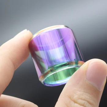 

replacement fatboy glass for TFV8 Atomizer rainbow bubble glass tank