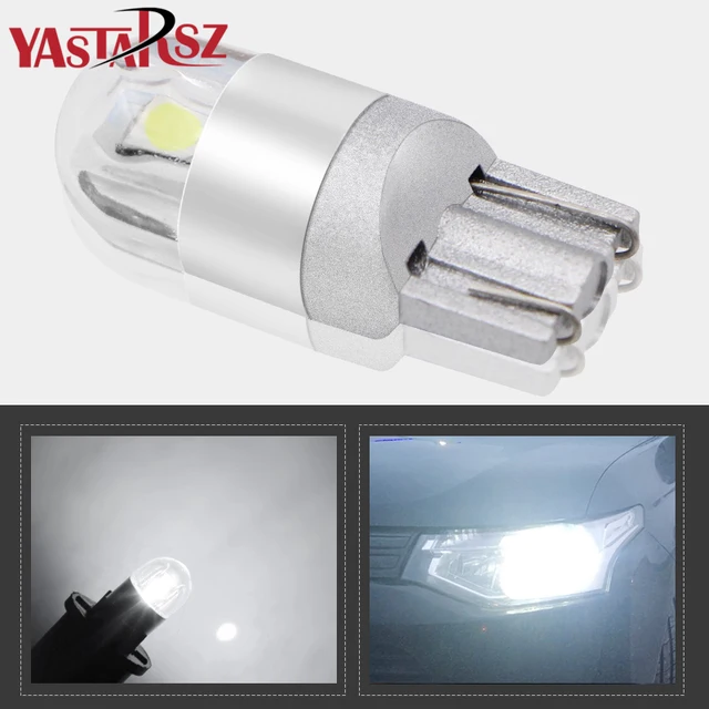 1pcs Signal Lamp 3030 T10 Led Car Bulb W5W 194 168 Led T10 Led Lamps For Cars White 5W5 Clearance Backup Reverse Light 12V