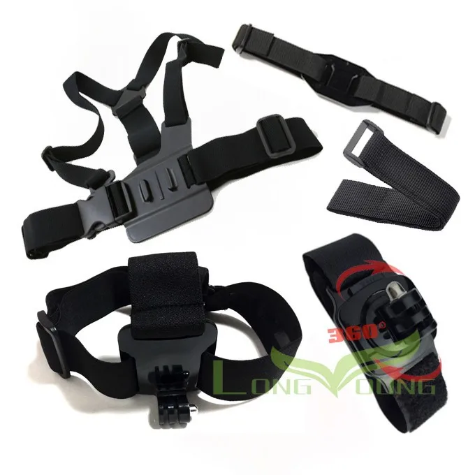 

Ms.L.Meilyadigital for Gopro accessories go pro mount Harness Chest Head Mount for GoPro HERO 5 4 Hero3/3+/2 SJCAM