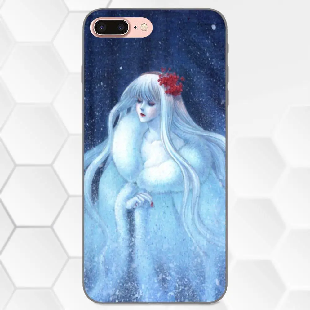 Картина чехол для телефона для Apple IPhone X XS Max XR 4 4S 5 5S SE 6 6 S 7 8 плюс Снежная королева