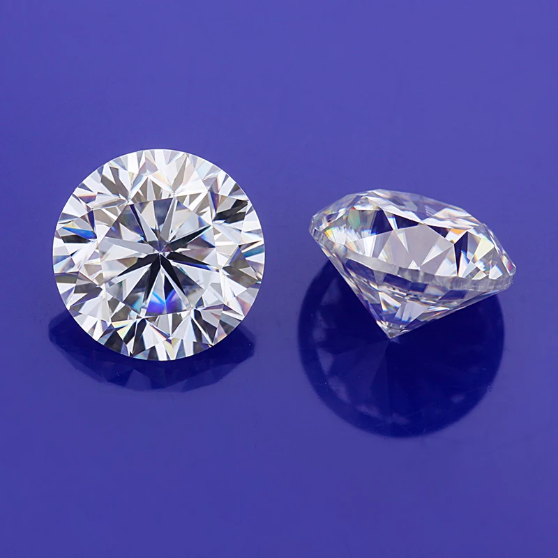1.5ct EF моиссаниты круглой формы 7 5 мм ювелирные изделия делая драгоценные камни|round