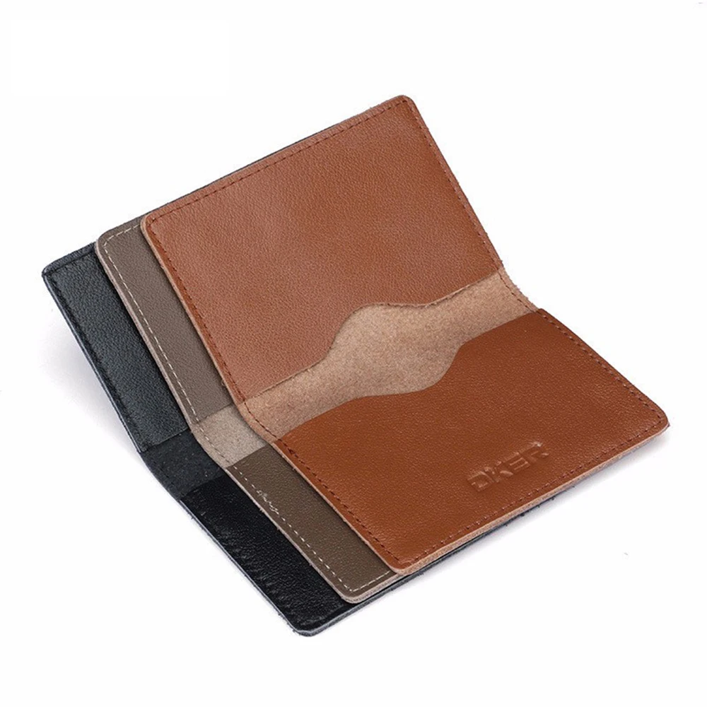 BISI-GORO-2018-Creative-Gift-Genuine-Leather-Card-Holder-for-Men-Women-Slim-ID-Credit-Card