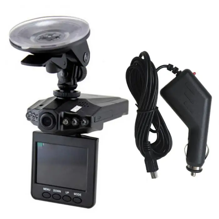 Проводится акция! Автомобильный видеорегистратор 2,2 дюймов Камера 270 градусов Dashcam видео регистраторы автомобили ночного видения ИК рекордер