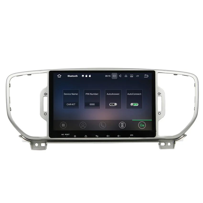 Top Liislee 2 din Android Car Navigation GPS For Kia Sportage 2015~2018 Audio Video Stereo Multimedia Touch Screen Player Bluetooth 1