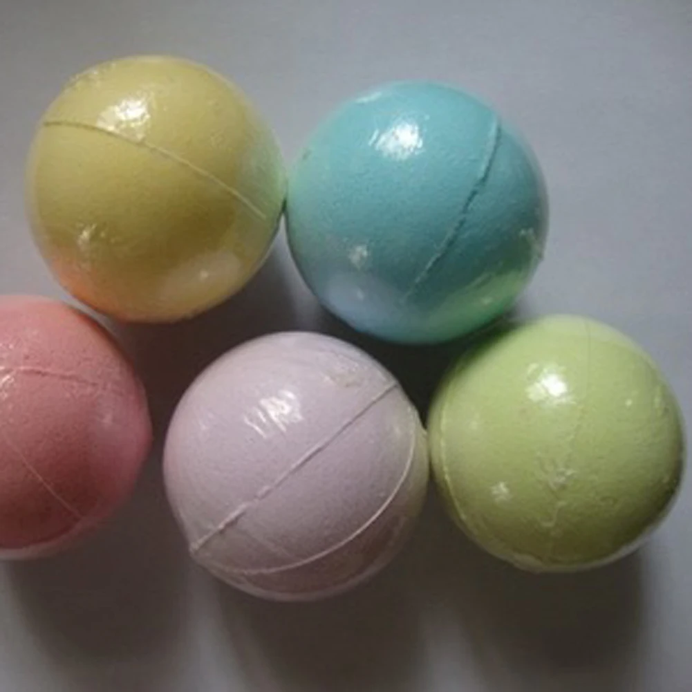 

Color Random 1 pcs Natural Bubble Bath Bomb Ball Essential Oil SPA Bath salt 40g