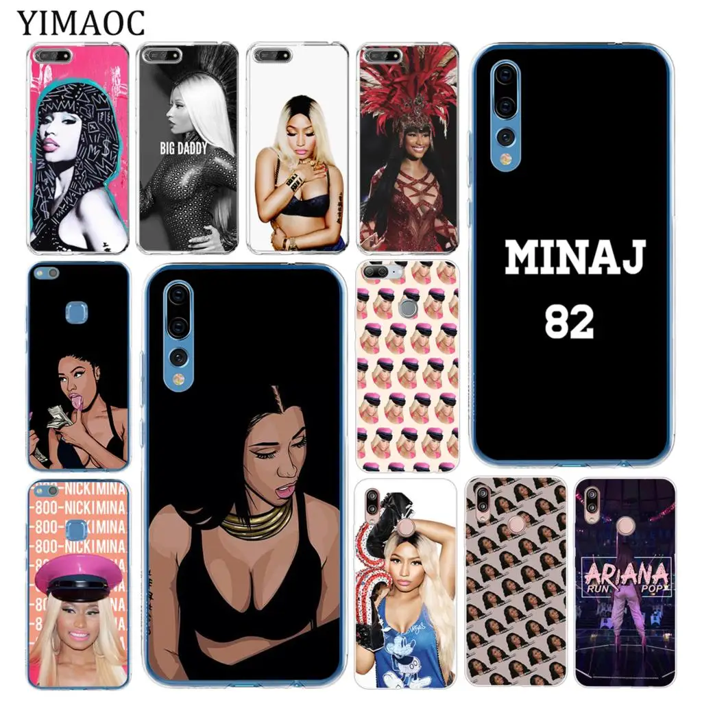 Мягкий силиконовый чехол YIMAOC nicki minaj для Huawei P30 P20 Pro P10 P9 P8 Lite 2016 2017 P smart Z 2019|Бамперы| |