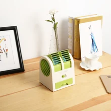 HB-168 Портативный дважды фурмы USB аромат вентилятор Ротари охладитель Портативный охлаждения Поклонники рабочего мини-вентиляторы