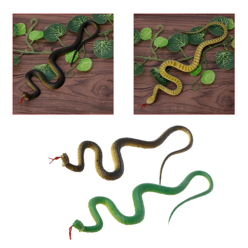 

Simulation Snake Model Touch Soft Funny Scary Kids Gag Toys Party Prank Props
