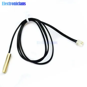 

10PCS NTC Thermistor Accuracy Temperature Sensor 10K 1% 3950 Waterproof Probe 1m Sensors