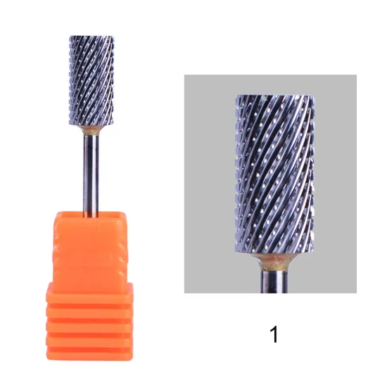 1 шт. фрезерные электрические сверла для ногтей Карбид вольфрамовый гель для удаления лака для очистки заусенцев Pro роторные электрические сверла для ногтей пилки TR1-9 - Цвет: 1