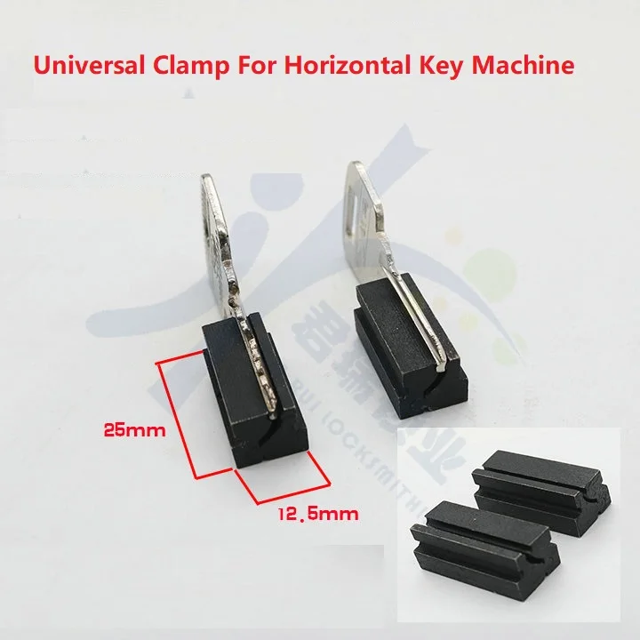 

Universal Key Blade Fixture Clamp Jaws For WenXing horizontal Key Machine