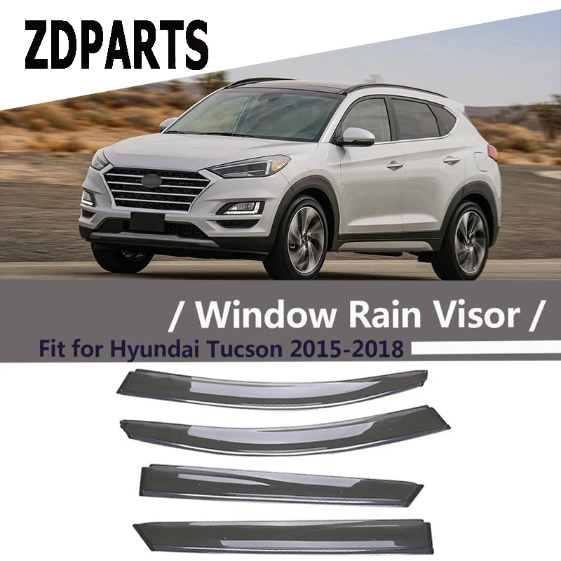 ZDPARTS 4 шт./компл. автомобильный дефлектор для защиты от ветра защита солнца дождя
