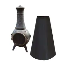 Пожарная яма крышка плита Водонепроницаемый Чехол Оксфорд ткань пылезащитный чехол для дома сад