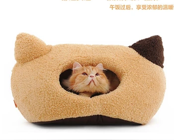 

New fashion pet dog cat warm soft kennels doggy autumn winter litter puppy nest dogs cats house pets bed 1pcs pets supplies