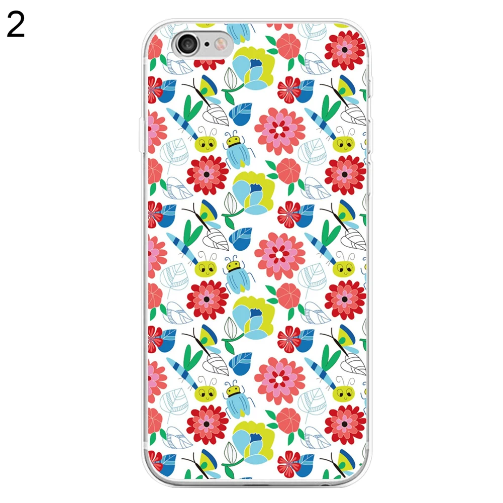 Цветы набивным рисунком противоударный чехол для iPhone 6/7|cover for iphone|case covercover pattern |