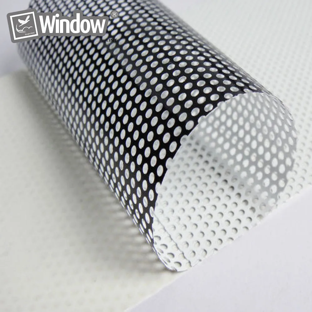 CGSignLab Free Admission 96x48 Stripes White Perforated Window Decal 