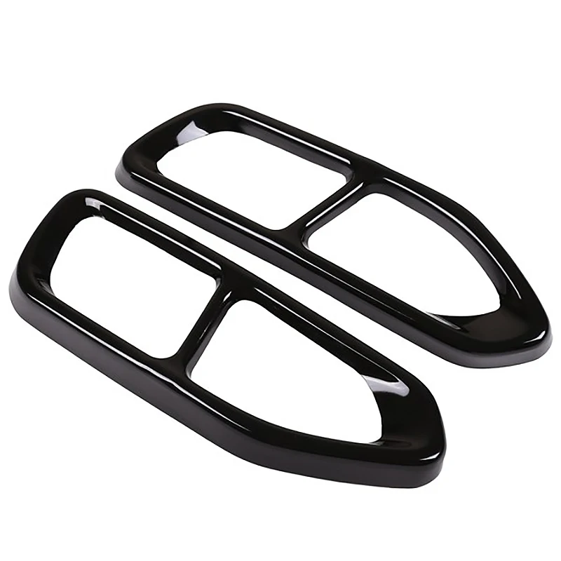 Couvercle De Garniture De Tuyau De Queue D/éChappement Pour BMW 7 Series G11 G12 730 740 750li 2016 2017 2018 Acier Inoxydable Garniture De Couvercle De Silencieux D/éChappement De Gorge De Voiture
