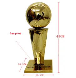 Ларри О 'Брайен Баскетбол трофей MBA Национальный Баскетбол трофей Чемпионата 45 см