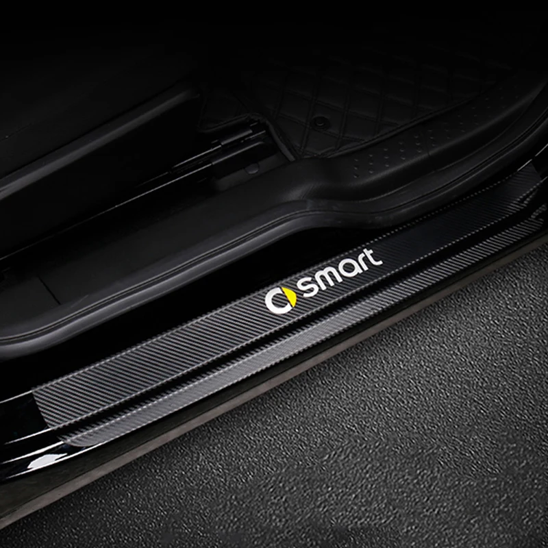 Для smart 453 fortwo forfour Автомобильный логотип Стайлинг модификация порог защита наклейки автомобильные дверные педали украшения аксессуары