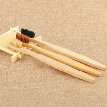 1PC Personal Health Environmental Toothbrush Bamboo Oral Care Teeth Eco Soft Medium Brushes