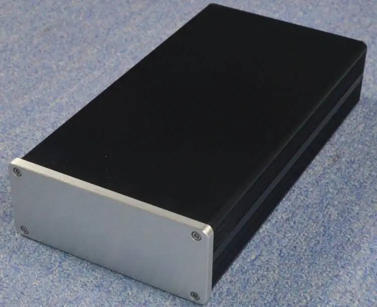 WA140 Full aluminum chassis Power amp box DIY amplifier case 134*55*248MMAmplifier AliExpress