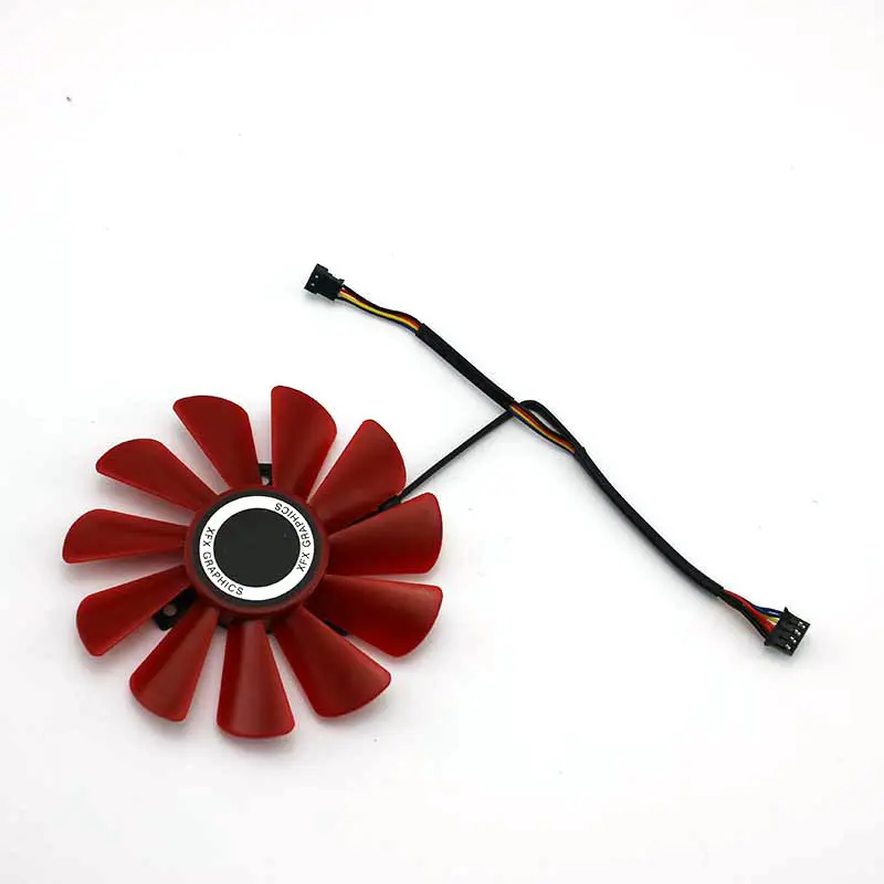Original for XFX RX 570 580 Video Graphics card cooling fan Only fans Not card.