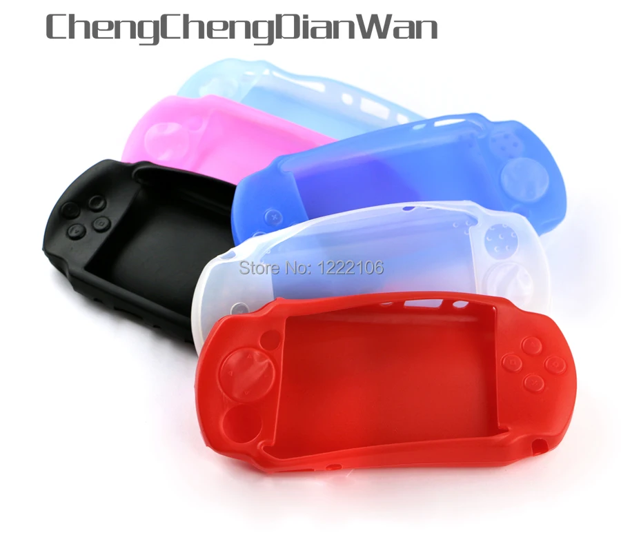 Силиконовый мягкий защитный чехол OCGAME для Sony PSP E 1000 консоль E1000 корпуса 5