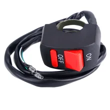 12v Universal Motorcycle Handlebar Switch Button ON-OFF Button For U5 Headlight LED Angel Eye Light Spotlight Switch 2016