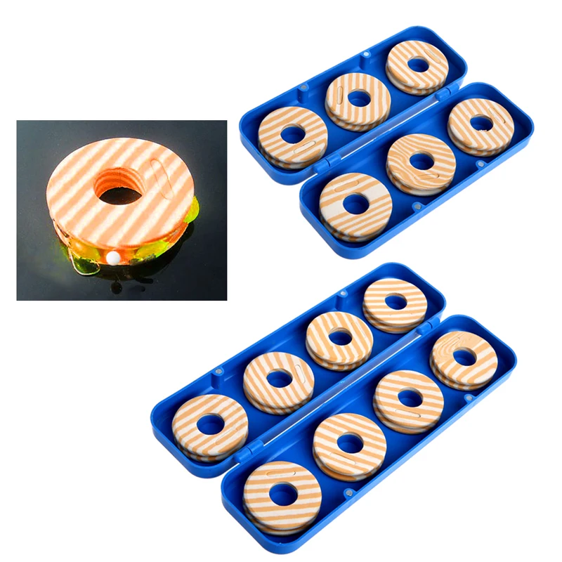 

OOTDTY 6/8Pcs Foam Winding Board Fishing Line Shaft Bobbin Spool Tackle Box Accessories Fishing Line Spools for fishing