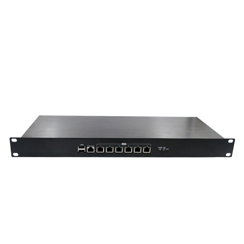 1U Rackmount чехол для сервера и башня j1900 ЦП 6 Lan Mini PC|Мини ПК| |