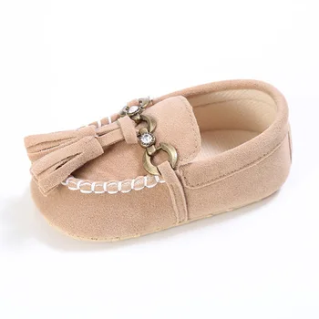 

First Walkers baby shoes baby girl's PU slip-on first walkers size 1 2 3 quality wholesale hot solid 2018 multi-colors fashion