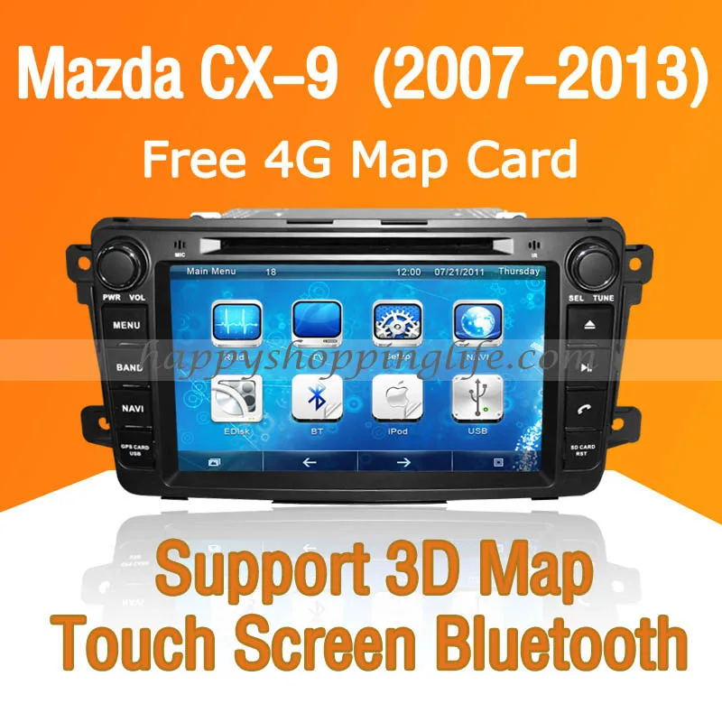 7&quot Car DVD Player for Mazda CX-9 2007-2013 Auto Radio Stereo Multimedia GPS navigation Bluetooth | Автомобили и мотоциклы