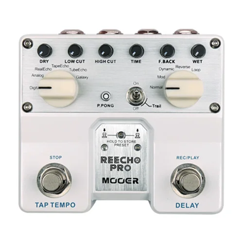 Cheap MOOER Reecho Pro Digital Dedly Pedal Guitar Effects 6 delay effects Guitar effect pedal