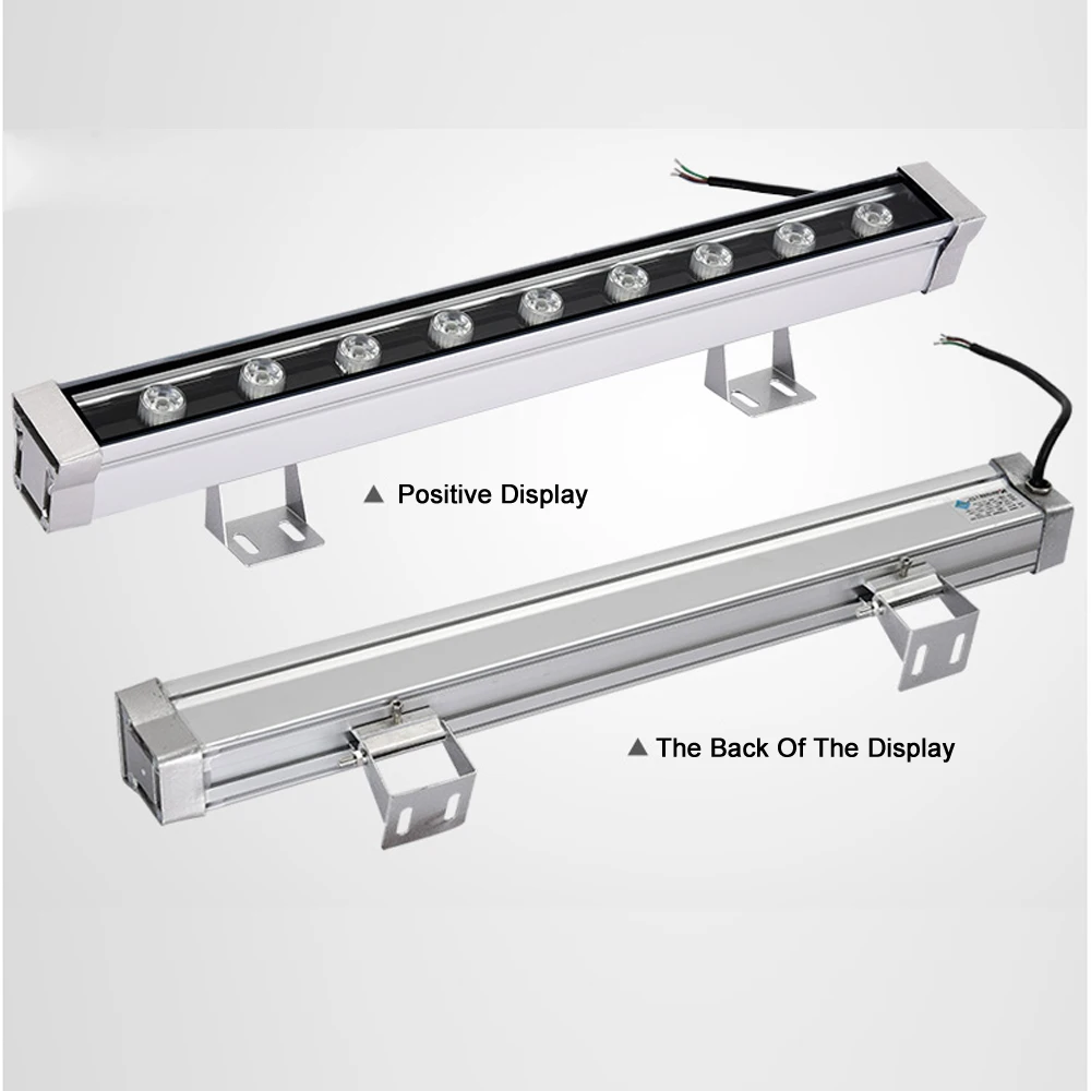 12 Вт 18 24 36 Светодиодная настенная шайба ландшафтный свет RGB управление DMX512 DC24V