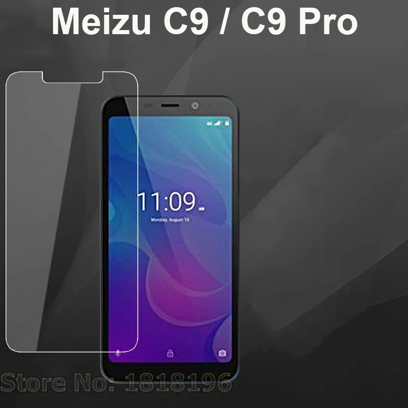 Ультратонкое закаленное стекло для MEIZU C9 PRO, Защитная пленка для экрана 9 H, закаленное переднее стекло для мобильного телефона для MEIZU C9, чехол, стекло