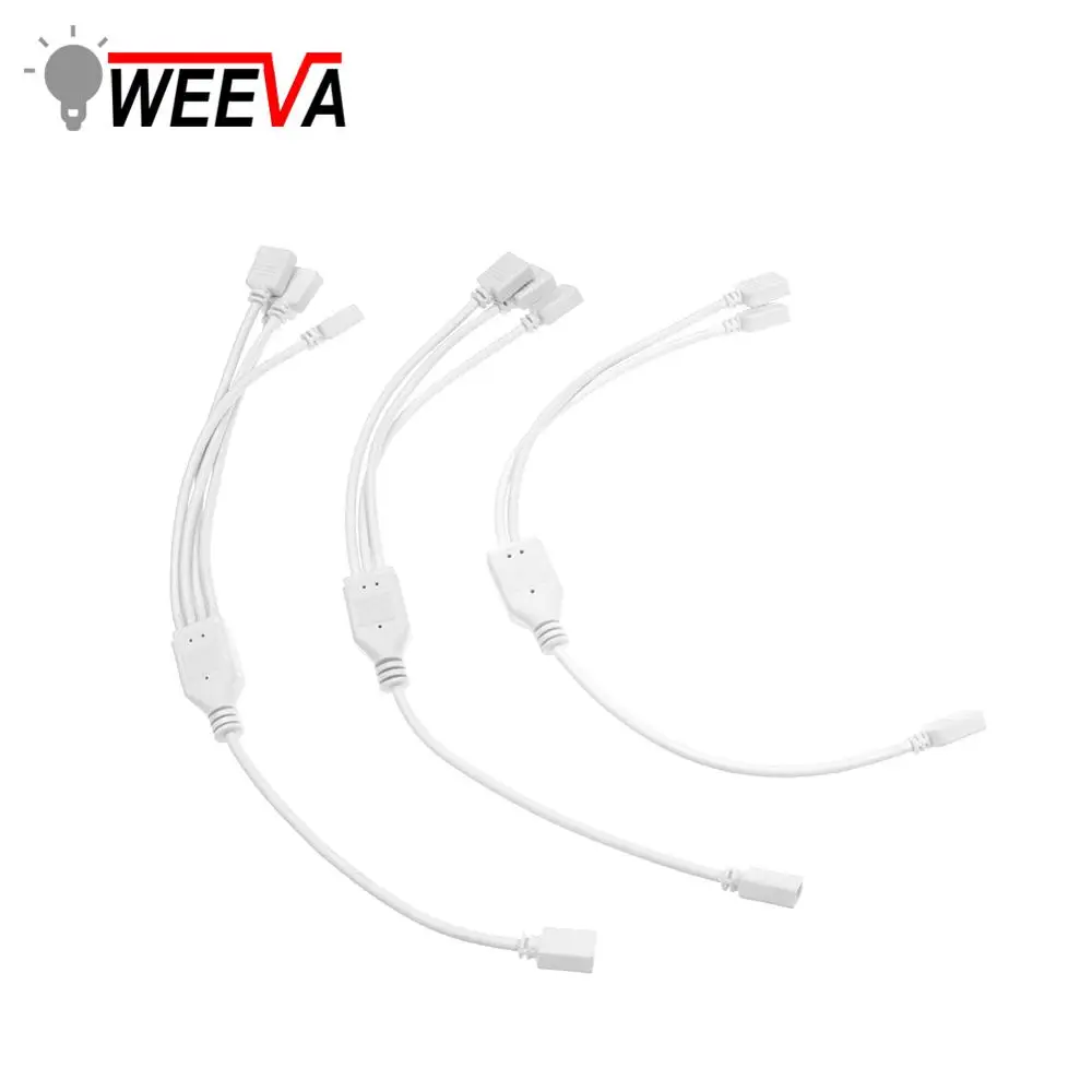

Cable Wire for RGB RGBW Strip with 4 Pin 5 Pin Connector Cable for LED Strip Connectors 1 to 2 3 Ports LED extension Splitter
