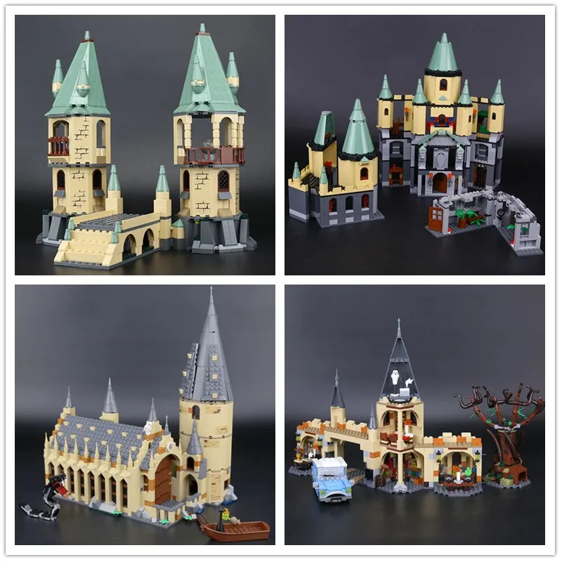 

LEPIN 16028 Magic School 16029 Magic hogwort castle 16052 Hogwarts Great Hall 16054 Whomping Willow Building Block 5378 75954