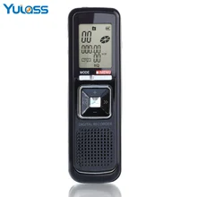 Yulass New Product of 8GB Digital Voice Recorder Pen Portable Two-Channel Stereo Recorder Support LINE-IN Telephone Recording