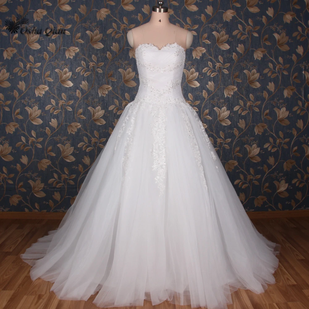 Plus Grosse Benutzerdefinierte Grosse Elfenbein Hochzeit Hochzeitskleid Falten Tull Liebsten Brautkleid Korsett Zuruck Robe De Mariage Bruidsjurken Bridal Dress Wedding Gownsrobe De Mariage Aliexpress