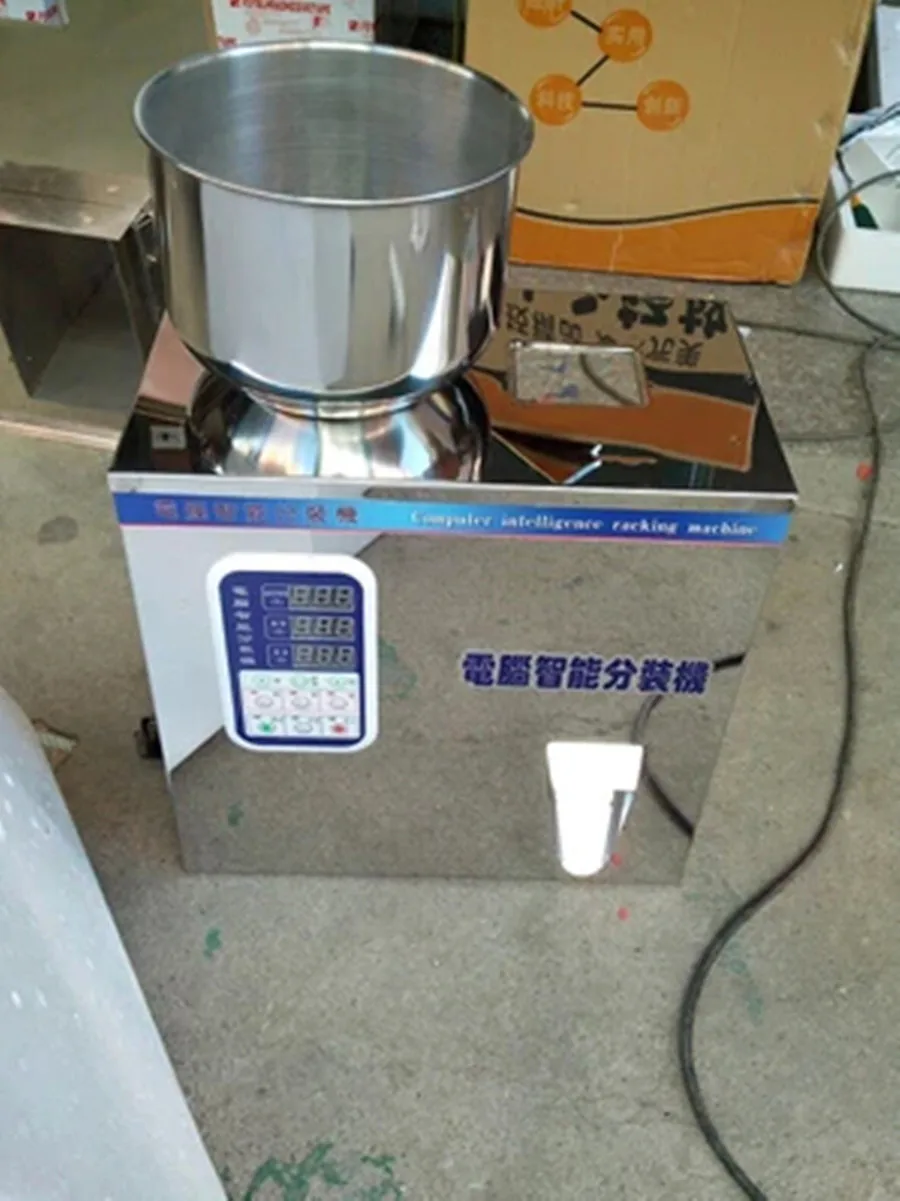 

Free ship 1-50g scale Powder & Particle Weighing and Filling Machine Subpackage Device,brand new
