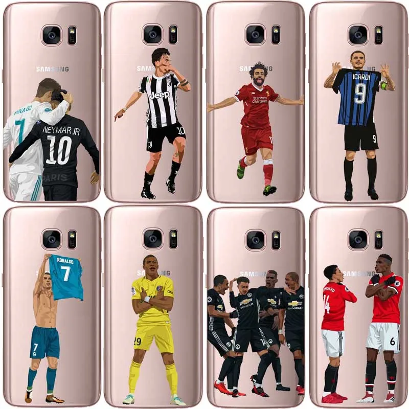 

Football Superstar Winner Messi Ronaldo Rooney Phone Case For Samsung Galaxy A3 A5 A7 J1 J5 J7 2015/2016 hard plastic phone box