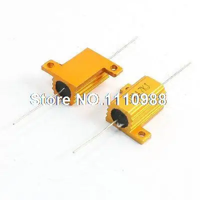 Chassis Mounted 10W 4.7 Ohm 5% Aluminum Case Wirewound Resistor 