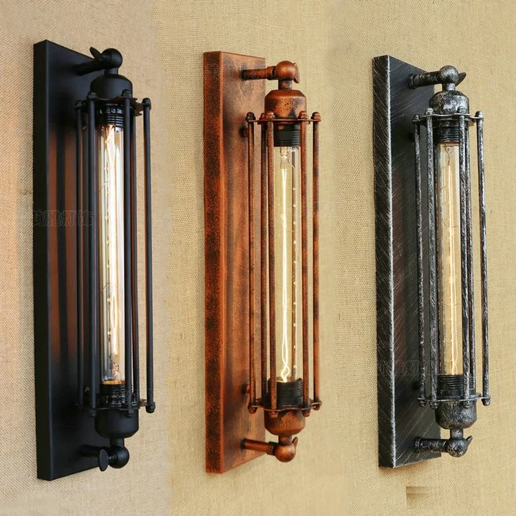 IWHD Edison Antique Vintage Wall Lamp Home Indoor Lighting Loft Industrial Wall Lights Sconce LED Stair Light IWHD Edison Antique Vintage Wall Lamp Home Indoor Lighting Loft Industrial Wall Lights Sconce LED Stair Light