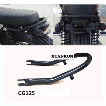 

Retrofitting of CG125 Motorcycle Tail-wing U-tube Tail-wing Armrest Shelf