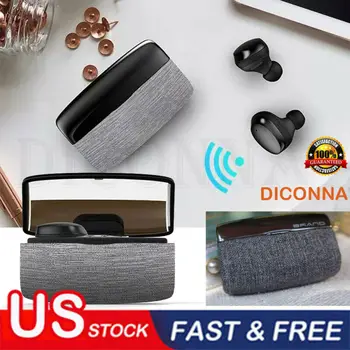 

High Quality Bluetooth 5.0 Headset TWS Wireless Earphones Twins Earbuds 5D Stereo Sport Earphone Waterproof Handfree Earbud